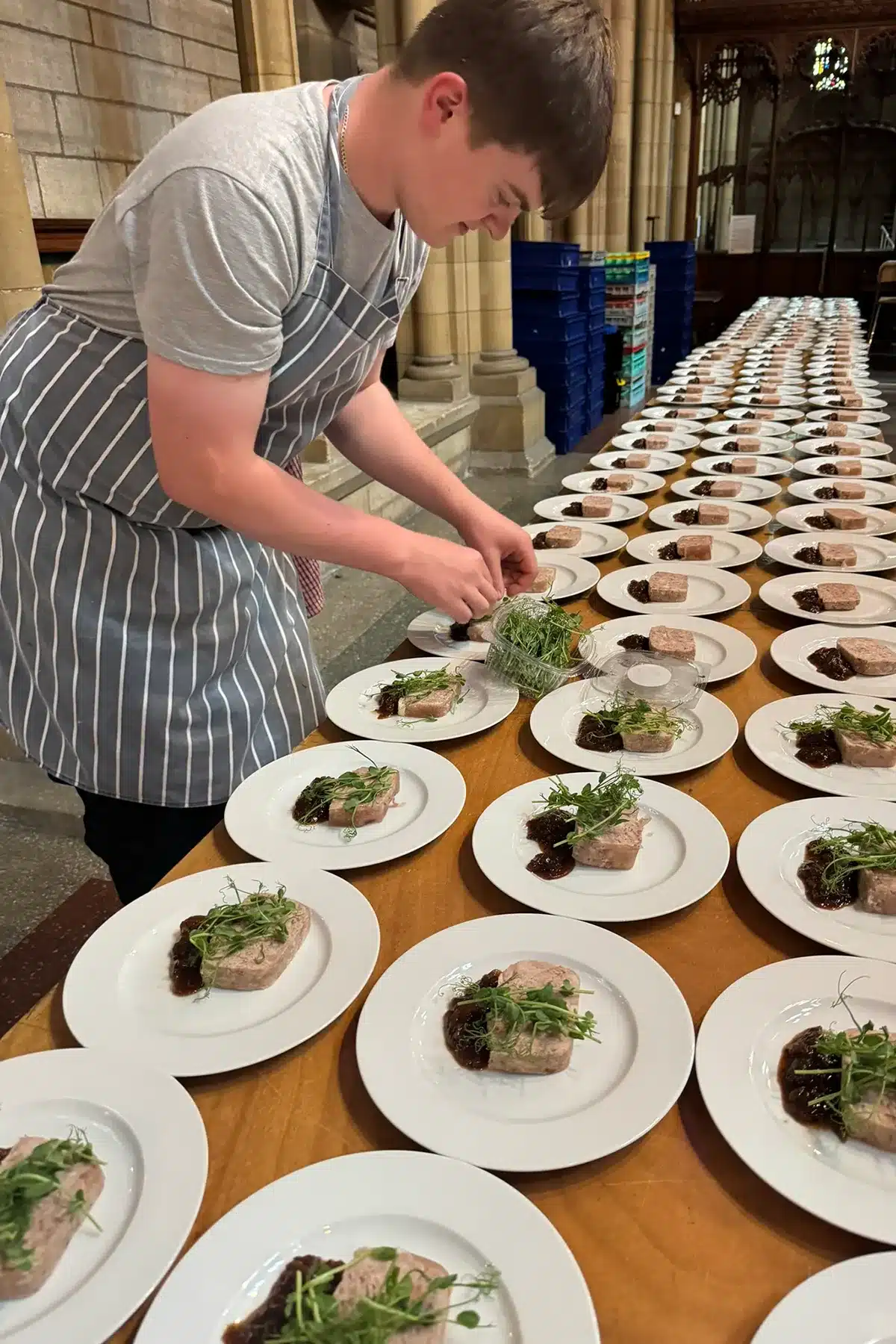 Catering exceptional food ethos