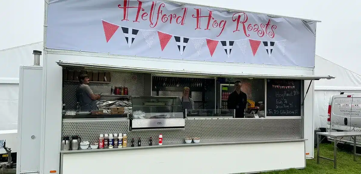 Cornwall street food catering van